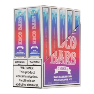 BLUE RAZZLEBERRY POMEGRANATE ICE ESCO BAR MEGA